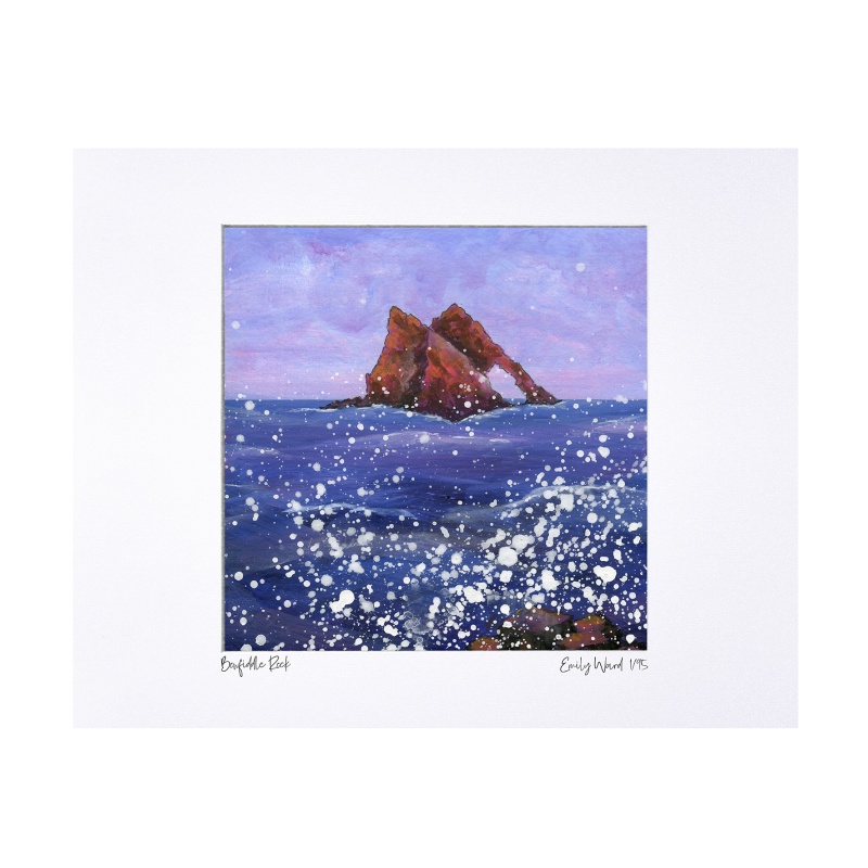 Bow Fiddle Rock - Limited Edition Print with Mount